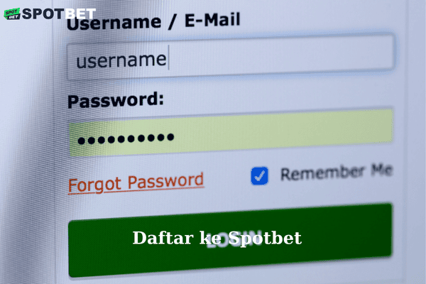 Daftar ke Spotbet