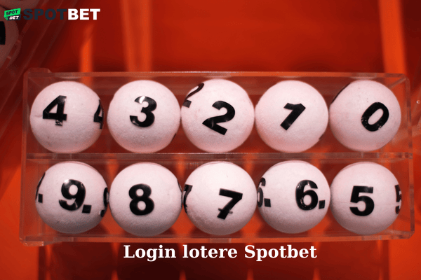 Login lotere Spotbet